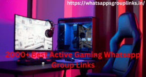 Best Active Gaming Whatsapp Group Links