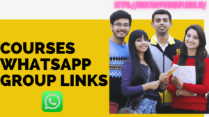 courses WhatsApp group links