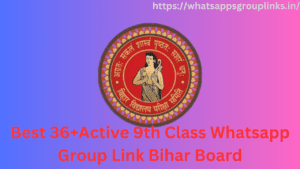 9th Class Whatsapp Group Link Bihar Board