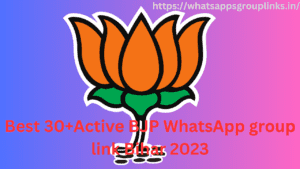 BJP WhatsApp group link Bihar