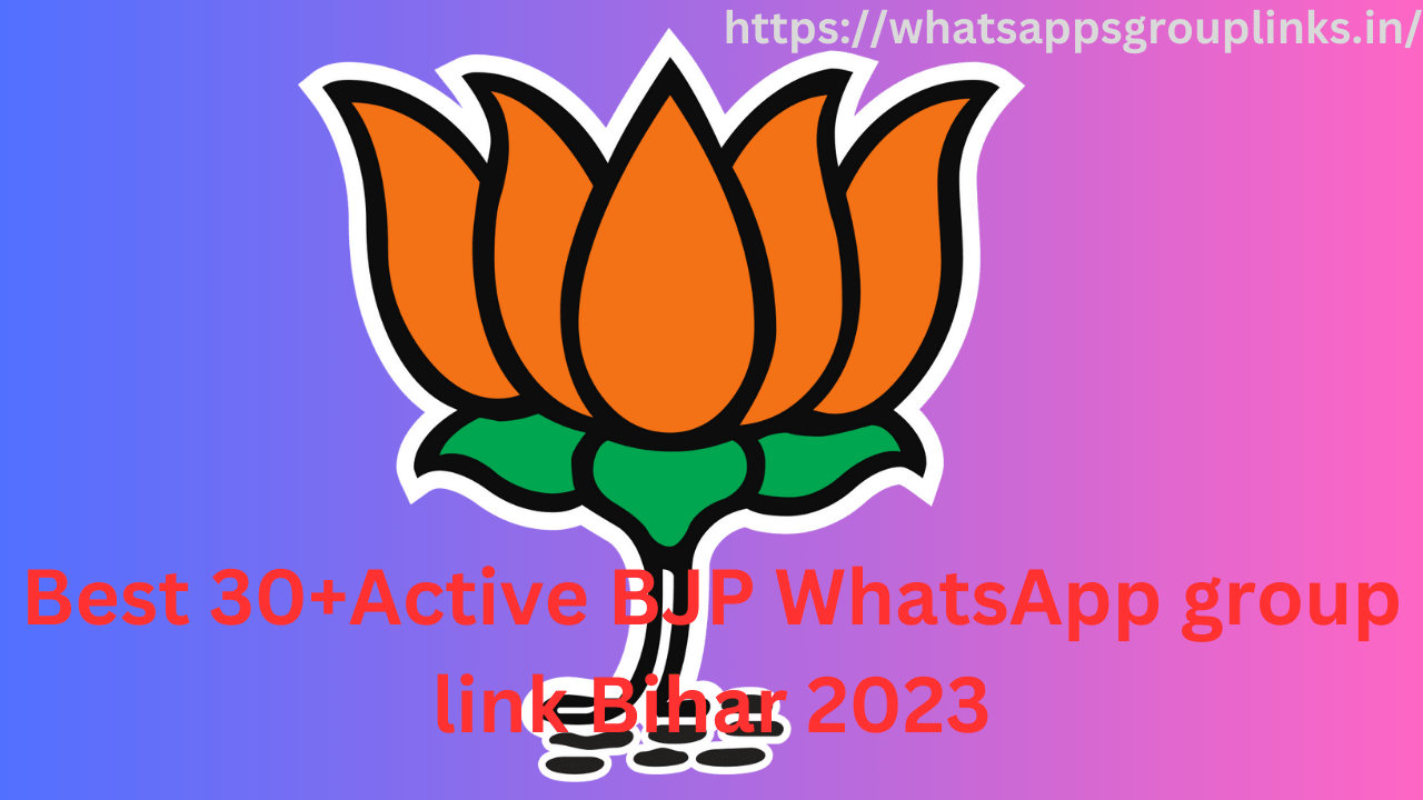 BJP WhatsApp group link Bihar