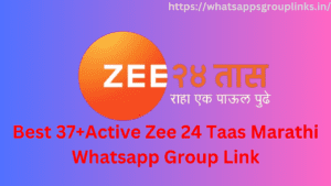 Zee 24 Taas Marathi Whatsapp Group Link