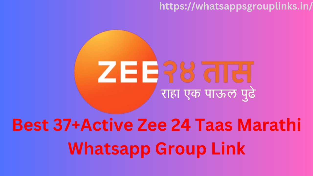 Zee 24 Taas Marathi Whatsapp Group Link